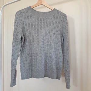 Uniqlo cable knit sweater